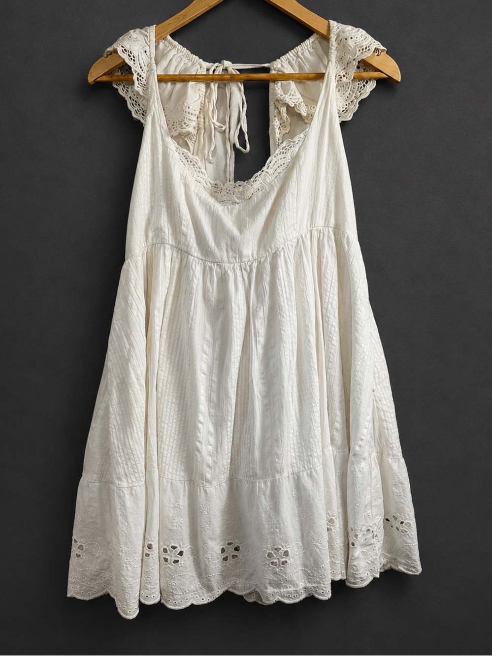 Urban Outfitters Wildflower Lace Babydoll Mini Dress - Picture 3 of 5